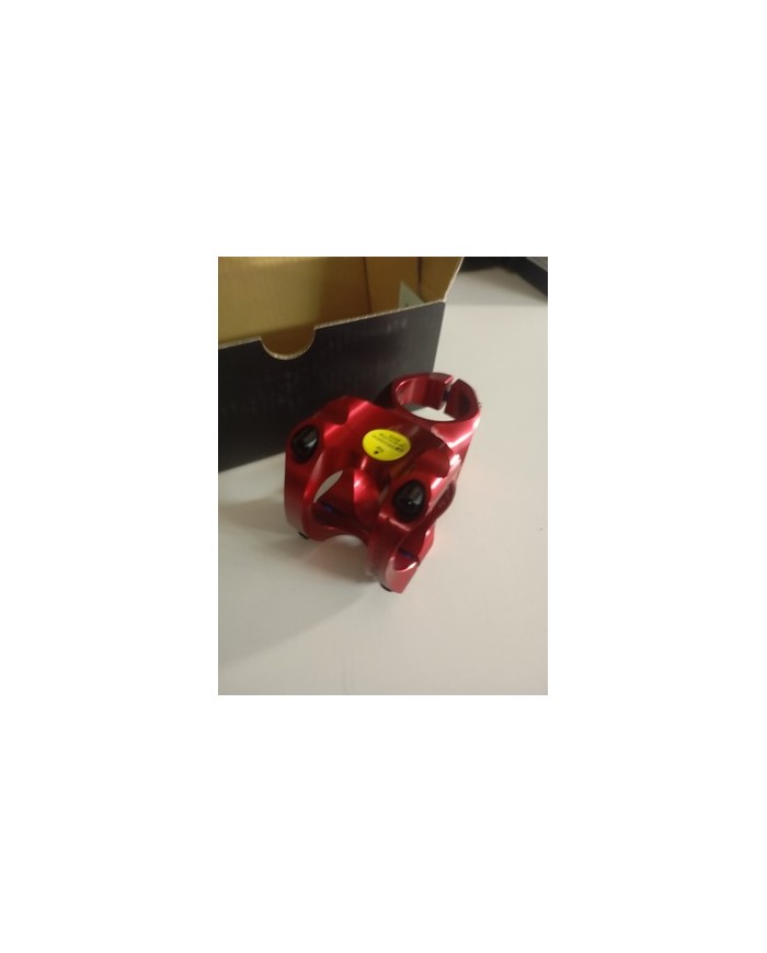 Stem MTB Diametro 35mm Lunghezza 40mm Rosso Raceface Turbine R 0 Inclinazione