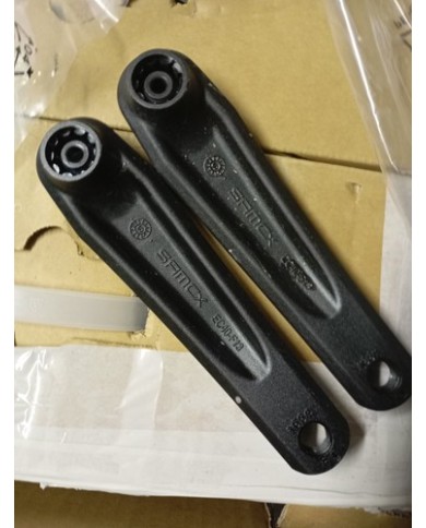 Coppia di pedivelle per e-bike samox 165mm per brose isis
