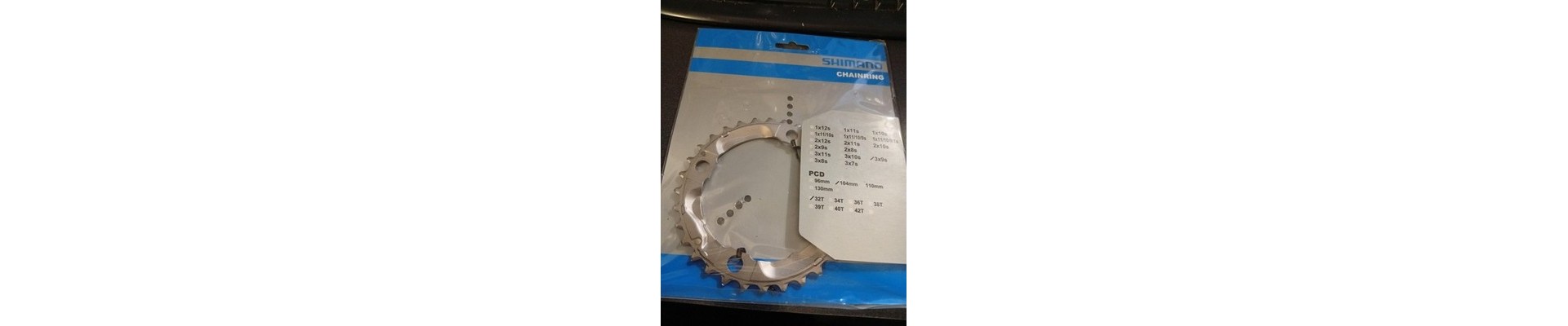 Shimano Deore FC-M532 Bicicletta Manovella MTB Ricambio Medio Corona 104 32T