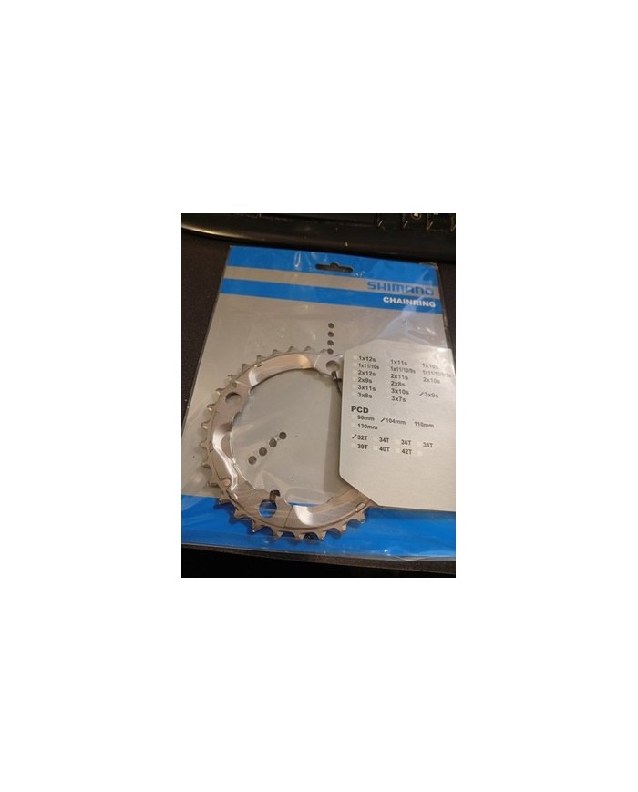 Shimano Deore FC-M532 Bicicletta Manovella MTB Ricambio Medio Corona 104 32T