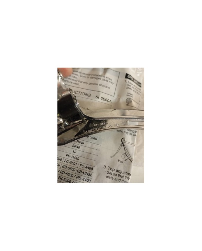 Deragliatore Anteriore 2 Vel Bici Corsa Shimano Fd-r440