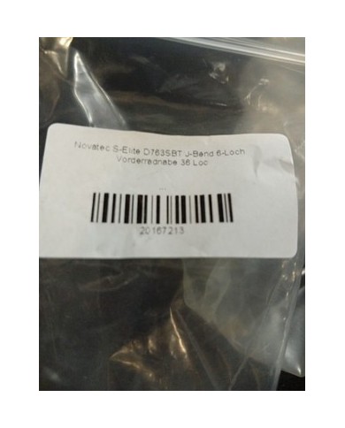 Mozzo novatec anteriore MTB sgancio rapido 9x100mm a 36 raggi , disco 6 fori