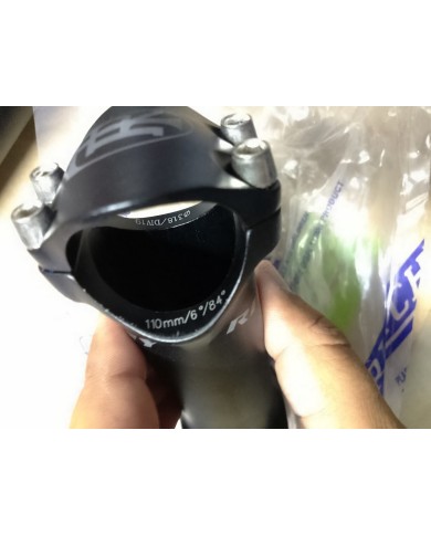 stem mtb o corsa diam 31,8 lungh 110mm angol 6° ritchey