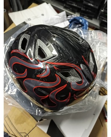 caschetto bici bambino/ragazzino taglia unica regolabile 52-57cm circ capo