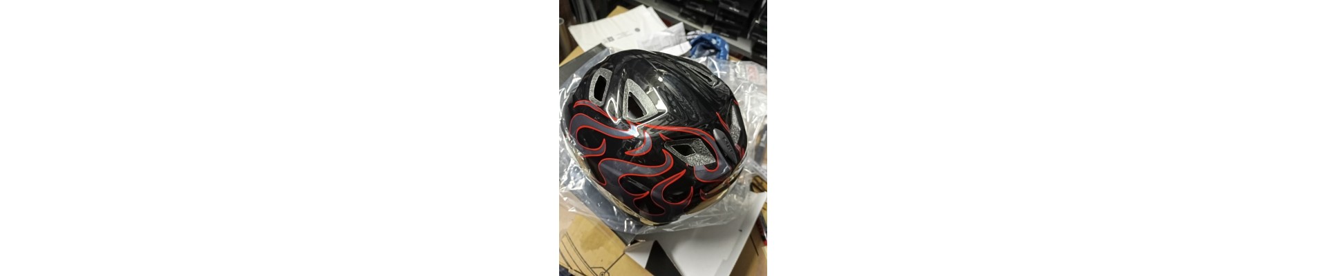 caschetto bici bambino/ragazzino taglia unica regolabile 52-57cm circ capo