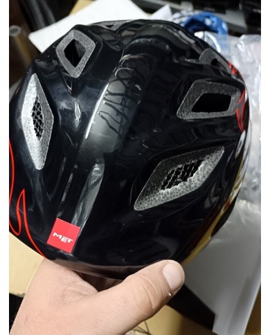 caschetto bici bambino/ragazzino taglia unica regolabile 52-57cm circ capo