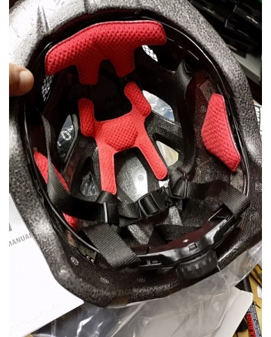 caschetto bici bambino/ragazzino taglia unica regolabile 52-57cm circ capo