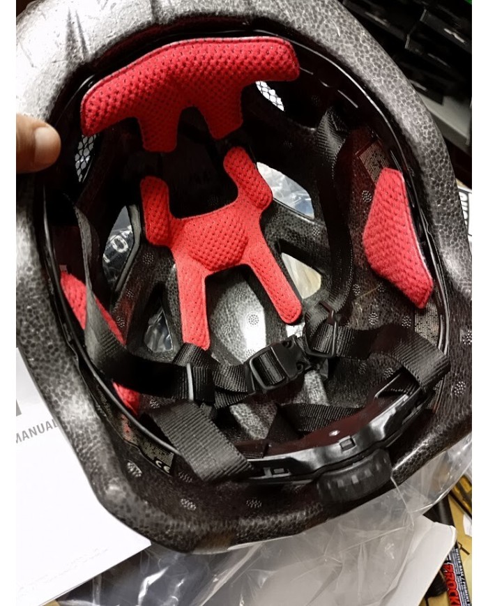 caschetto bici bambino/ragazzino taglia unica regolabile 52-57cm circ capo