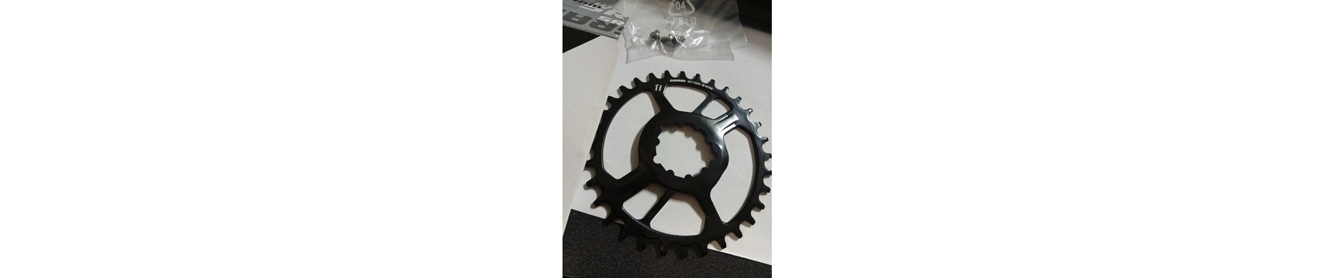 Corona MTB SRAM nuova a 3 viti 32t 11vel per ruota post 148mm boost offset 3mm