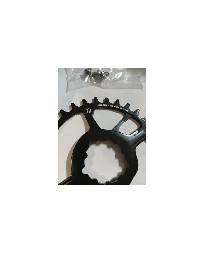 Corona MTB SRAM nuova a 3 viti 32t 11vel per ruota post 148mm boost offset 3mm