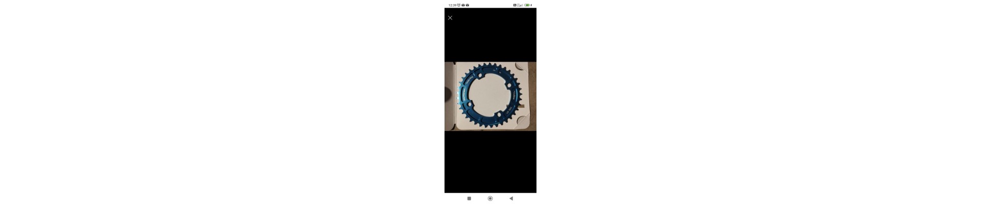 corona per mtb 37 denti girobulloni 104mm nuova marca e thirteen , non anticadut