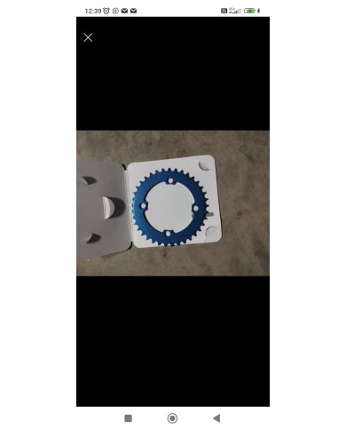 corona per mtb 37 denti girobulloni 104mm nuova marca e thirteen , non anticadut