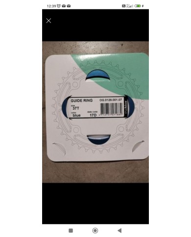 corona per mtb 37 denti girobulloni 104mm nuova marca e thirteen , non anticadut