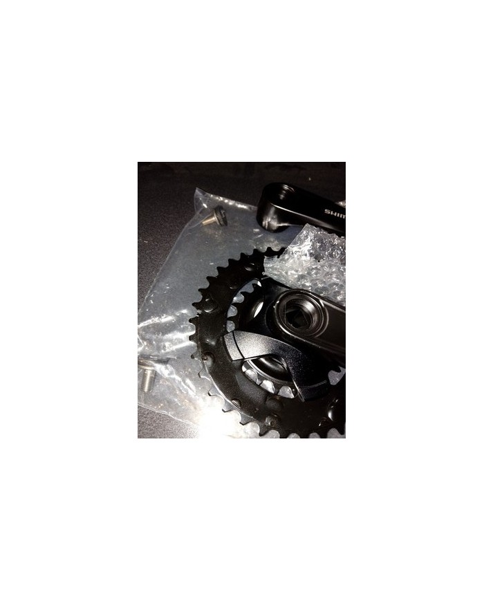 Guarnitura MTB 2x9vel Perno Quadro Shimano Fc-mt101 Pedivelle 170mm Corone 36-22