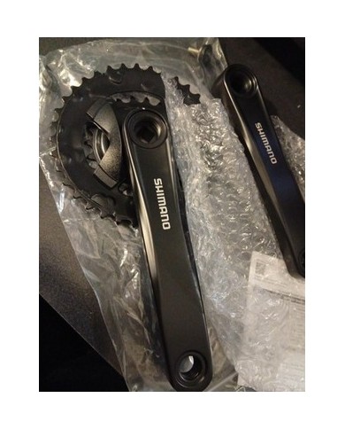 Guarnitura MTB 2x9vel Perno Quadro Shimano Fc-mt101 Pedivelle 170mm Corone 36-22