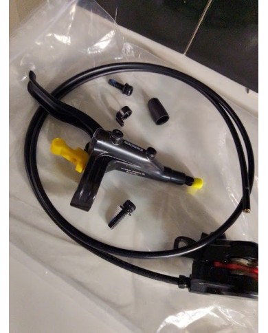 freno anteriore sinistro shimano leva bl-mt401 pinza br-mt410 in kit