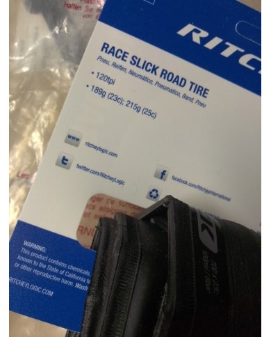 Copertoncini per bici da corsa 700x23c ritchey wcs race slick peso 187gr