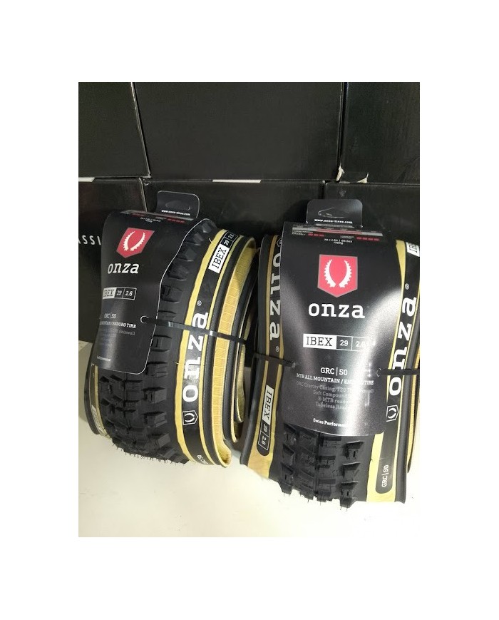 Coppia a 68€ spediti ONZA tyre Ibex 29 x 2.60 GRC 120 TPI | Soft Compound 50