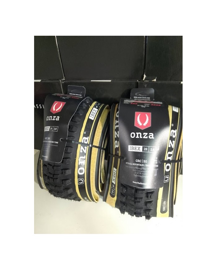 Coppia a 68€ spediti ONZA tyre Ibex 29 x 2.60 GRC 120 TPI | Soft Compound 50