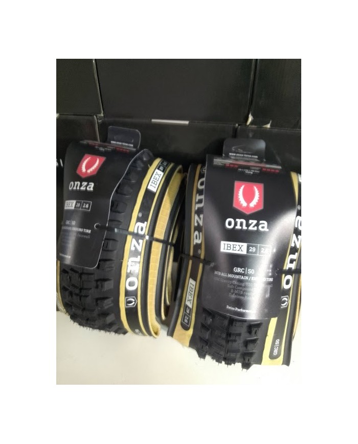Coppia a 68€ spediti ONZA tyre Ibex 29 x 2.60 GRC 120 TPI | Soft Compound 50