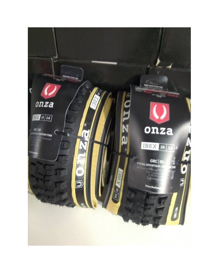 Coppia a 68€ spediti ONZA tyre Ibex 29 x 2.60 GRC 120 TPI | Soft Compound 50