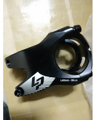 stem attacco manubrio mtb lungo 40mm diam 31.8 in alluminio nuovo marca leadtec