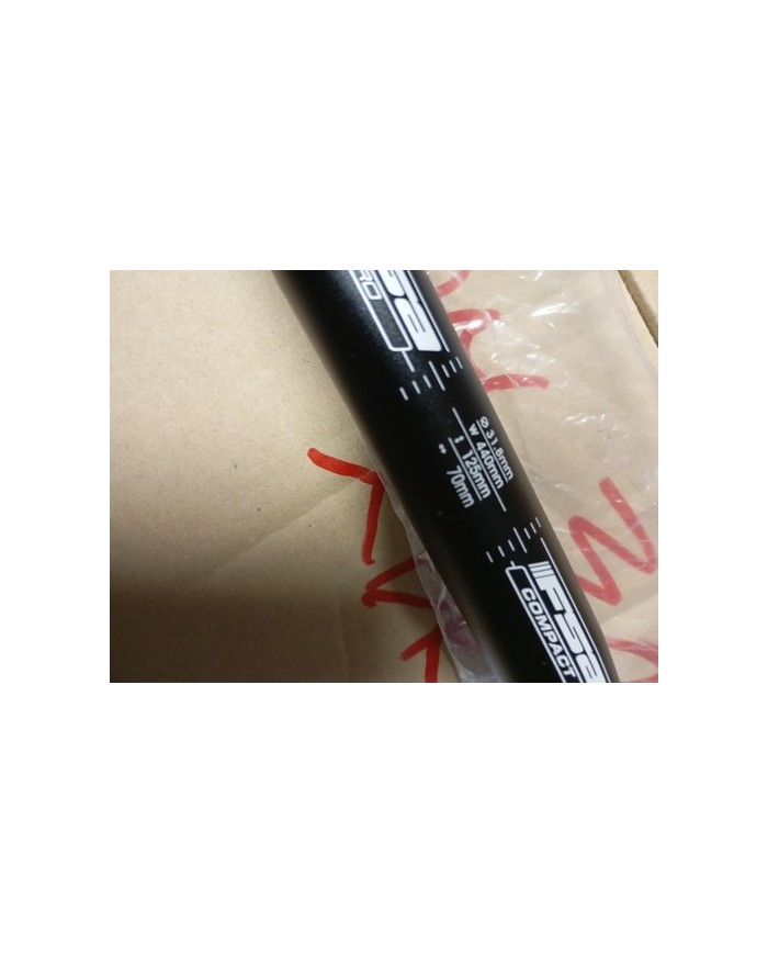 Piega Manubrio In Alluminio Per Bici Da Corsa Fsa Vero Compact 44cm Centro...