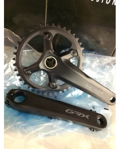 Guarnitura Shimano GRX FC-RX600 1x11v 40T Pedivelle 175 mm