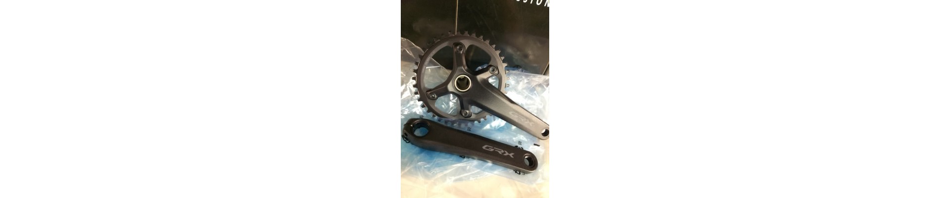 Guarnitura Shimano GRX FC-RX600 1x11v 40T Pedivelle 175 mm