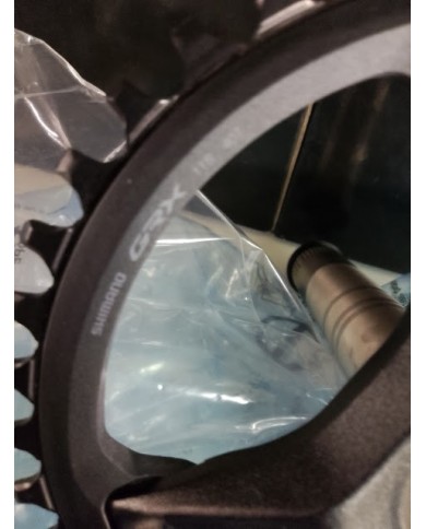 Guarnitura Shimano GRX FC-RX600 1x11v 40T Pedivelle 175 mm