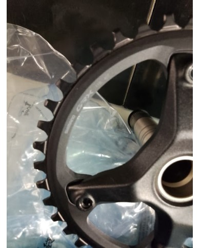 Guarnitura Shimano GRX FC-RX600 1x11v 40T Pedivelle 175 mm