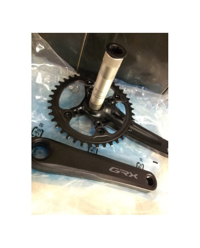 Guarnitura Shimano GRX FC-RX600 1x11v 40T Pedivelle 175 mm