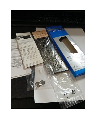 Catena Shimano 12v Nuova E Originale Cn-m6100 116L + Quick Link