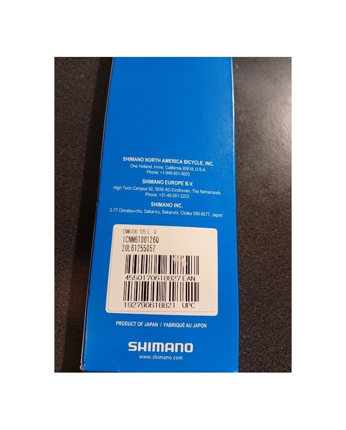 Catena nuova ed originale shimano 12v 126L cn-m6100 con quick link