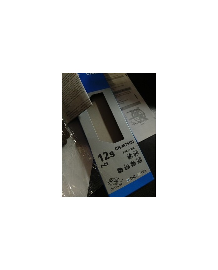 Shimano catena bici  SLX CN-M7100 Quick Link Catena 12v 116L
