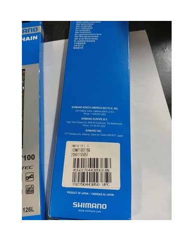 Shimano catena bici  SLX CN-M7100 Quick Link Catena 12v 116L