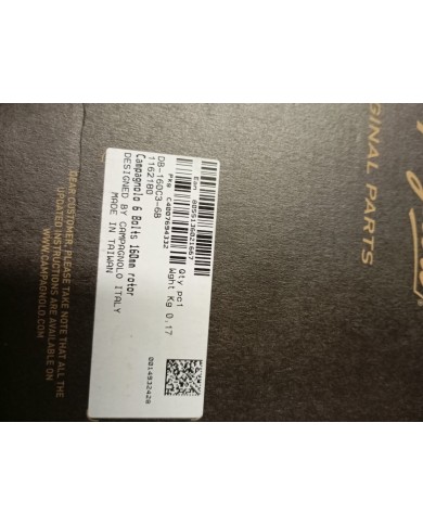 disco freno campagnolo 160mm a 6 fori nuovo