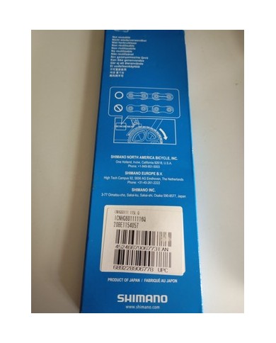 Shimano Bicicletta Catena CN-HG601-11 116 Arti Quick Link 11-Fach