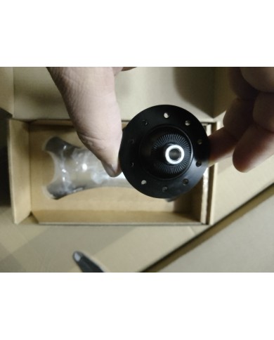 mozzo anteriore bici corsa 20 fori freno rim NO DISC sgancio rapido 5x100mm dt s