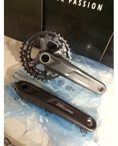 Guarnitura MTB Shimano FC-M5100 Doppia 11V 36/26T 175mm Perno 24mm