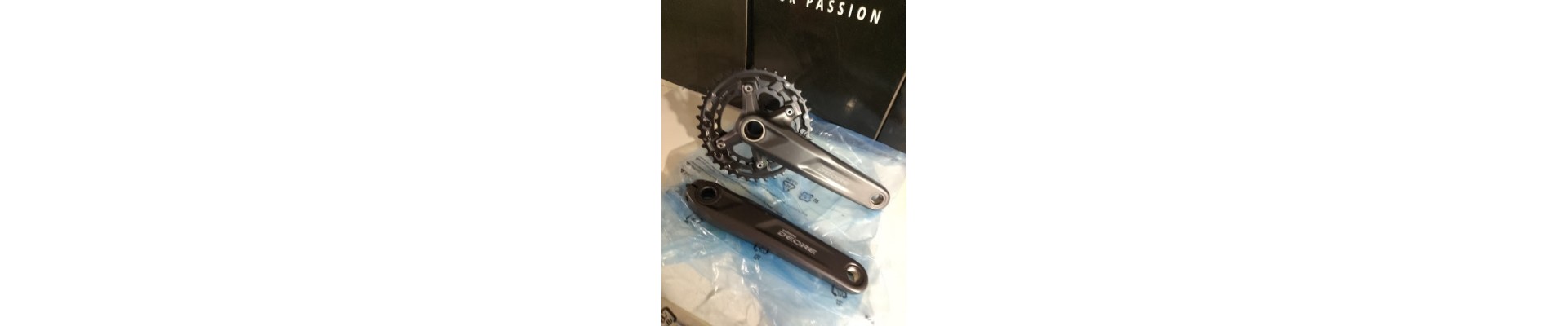 Guarnitura MTB Shimano FC-M5100 Doppia 11V 36/26T 175mm Perno 24mm