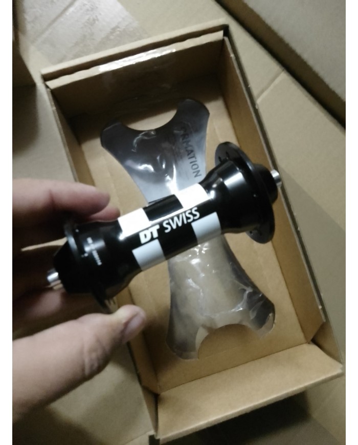 mozzo anteriore bici corsa 20 fori freno rim NO DISC sgancio rapido 5x100mm dt s