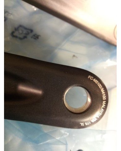 Guarnitura MTB Shimano FC-M5100 Doppia 11V 36/26T 175mm Perno 24mm