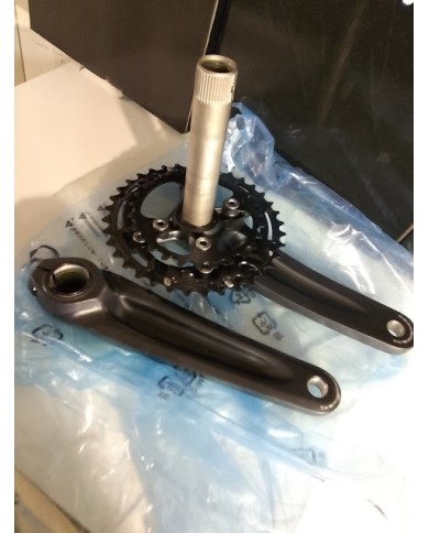 Guarnitura MTB Shimano FC-M5100 Doppia 11V 36/26T 175mm Perno 24mm