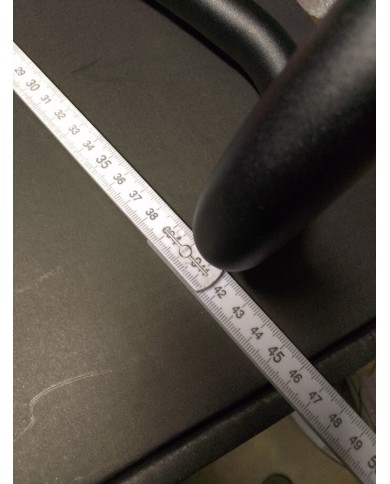 piega manubrio corsa FSA in alluminio diam 31,8 standard lungh 42 tot , 40 centr