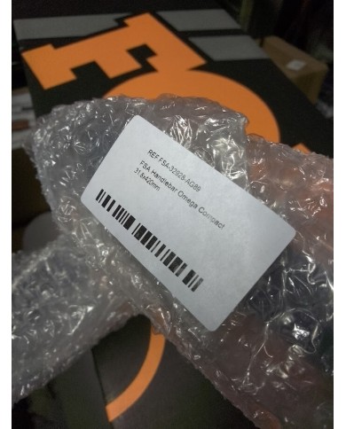 piega manubrio corsa FSA in alluminio diam 31,8 standard lungh 42 tot , 40 centr