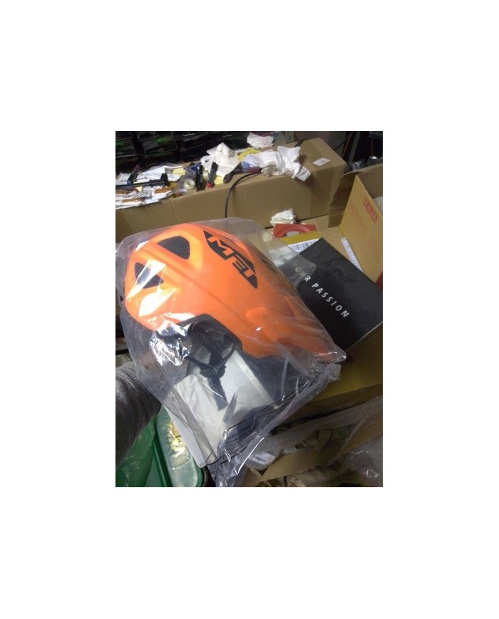 MET Echo MTB Cycling Helmet Arancio Small/Medium 52-57cm