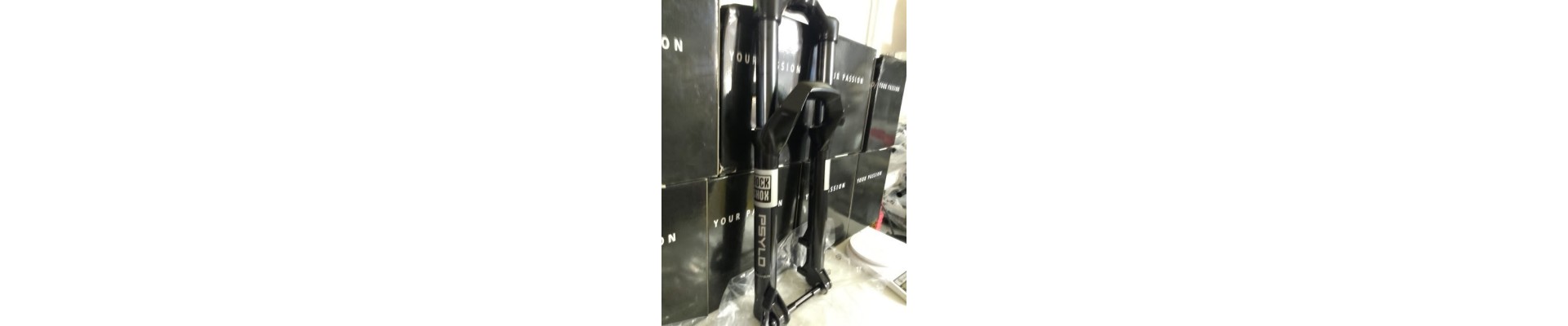 forcella mtb nuova 29 boost 15x110 150mm rockshox psylo silver rc steli 35mm off