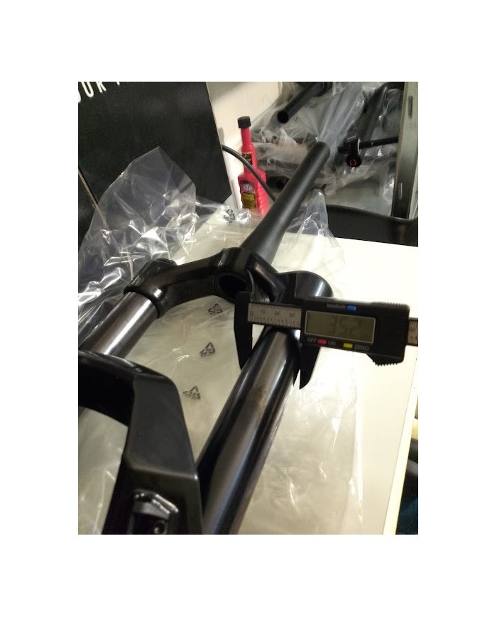 forcella mtb nuova 29 boost 15x110 150mm rockshox psylo silver rc steli 35mm off