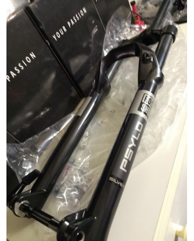 forcella mtb nuova 29 boost 15x110 150mm rockshox psylo silver rc steli 35mm off